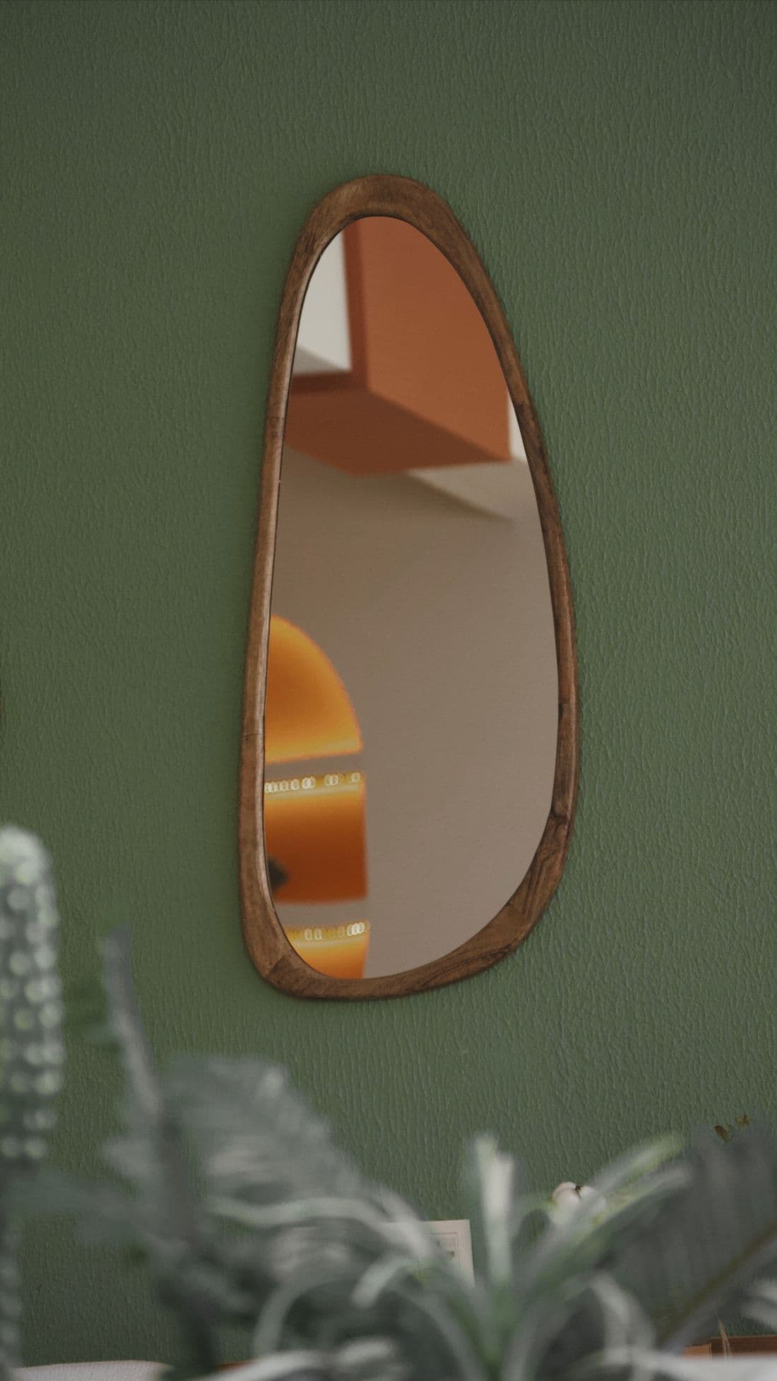Miroir mural Larme — Collection Nature