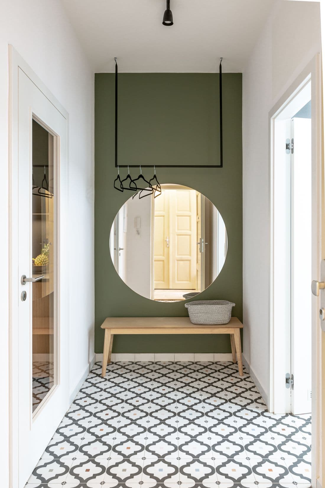Miroir rond Orbe — Collection Épure