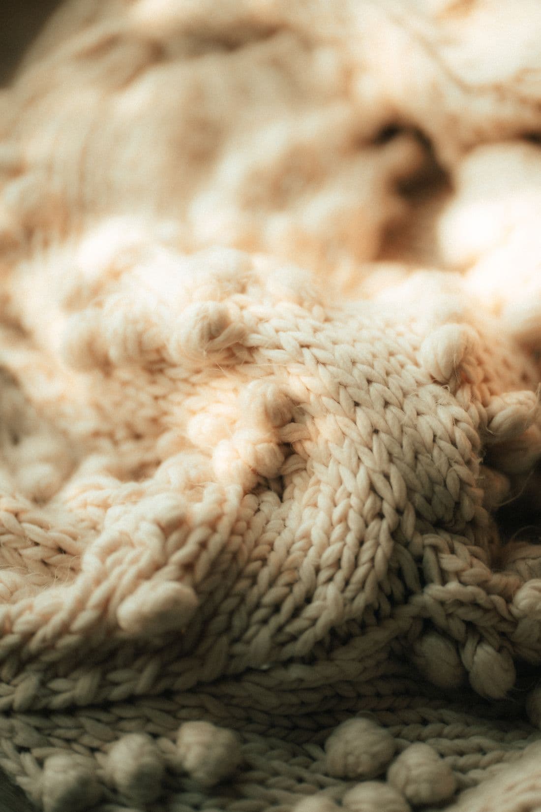 Plaid Maille — Collection Organique