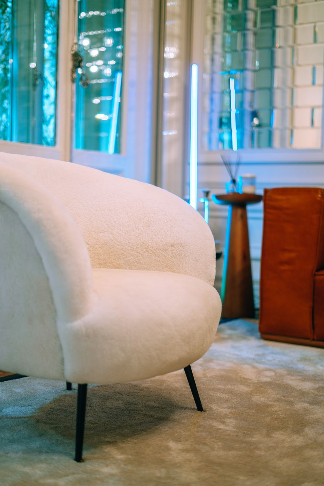 Fauteuil crapaud Céleste — Collection Signature
