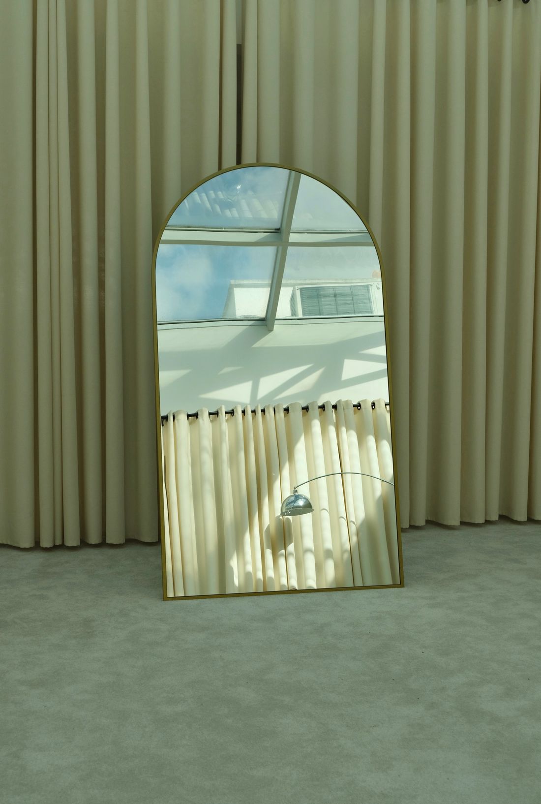 Miroir de sol Arche — Collection Épure